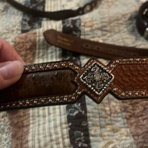 Ariat leather belt ￼